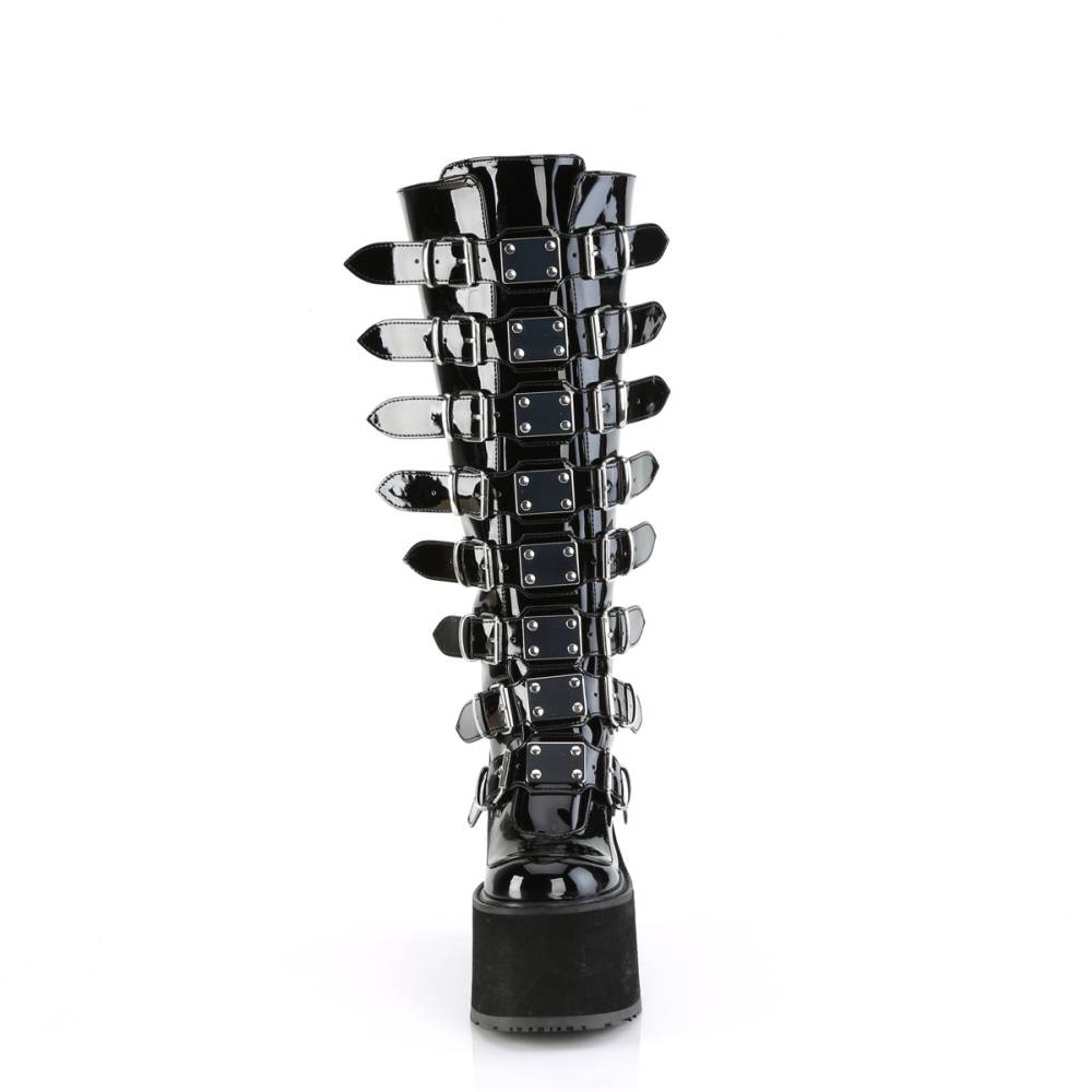 DemoniaCult - SWING-815WC Plattformstiefel - Schwarz